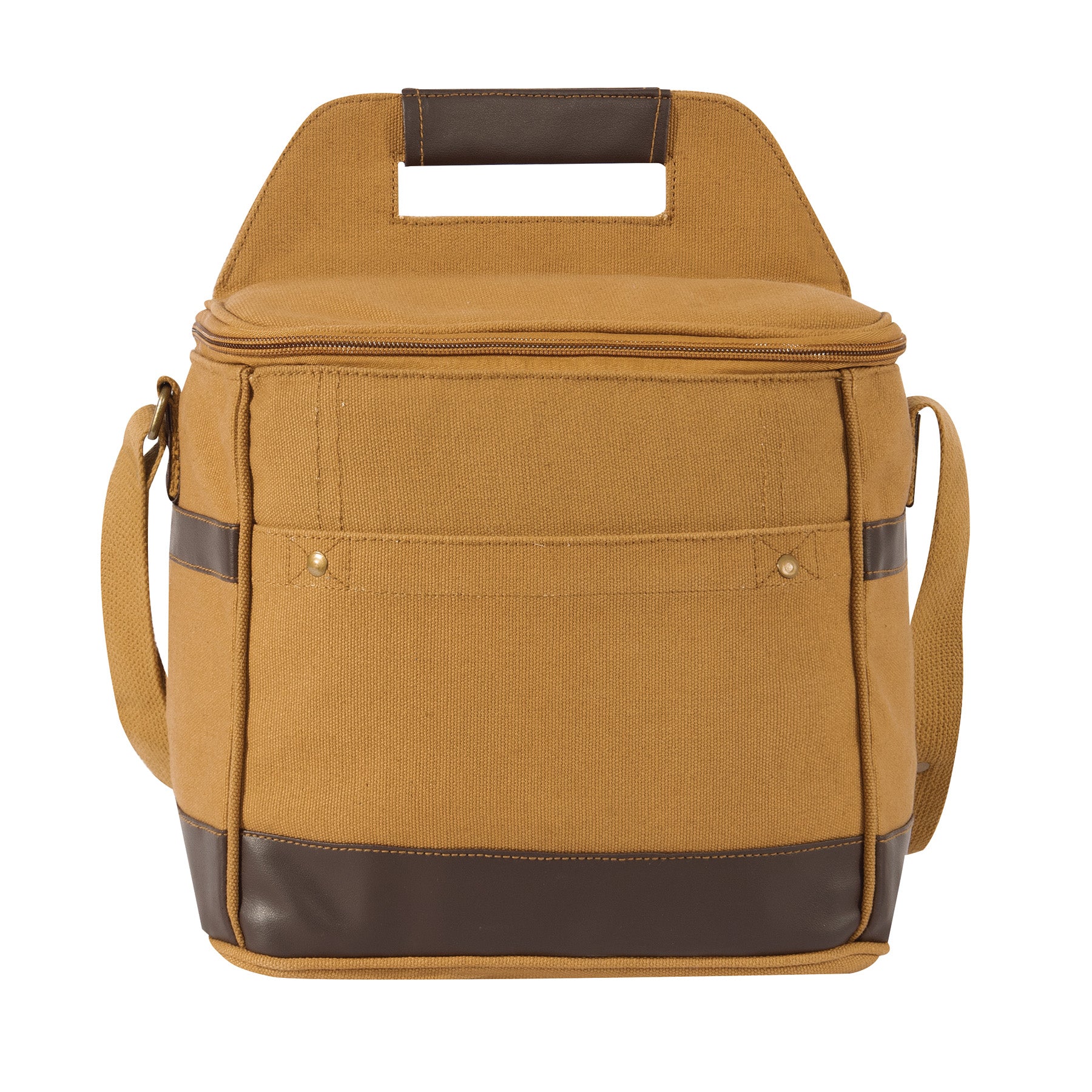 Rothco Canvas Insulated Cooler Bag in Coyote Brown - Part 26080