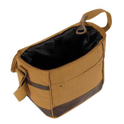 Rothco Canvas Insulated Cooler Bag in Coyote Brown - Part 26080