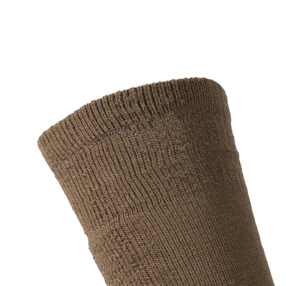 Rothco Wool Blend Mid-Calf Winter Socks Coyote Brown Size M