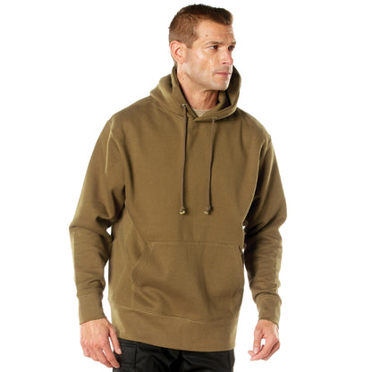Rothco Every Day Pullover Hooded Sweatshirt in Coyote Brown – Size XL