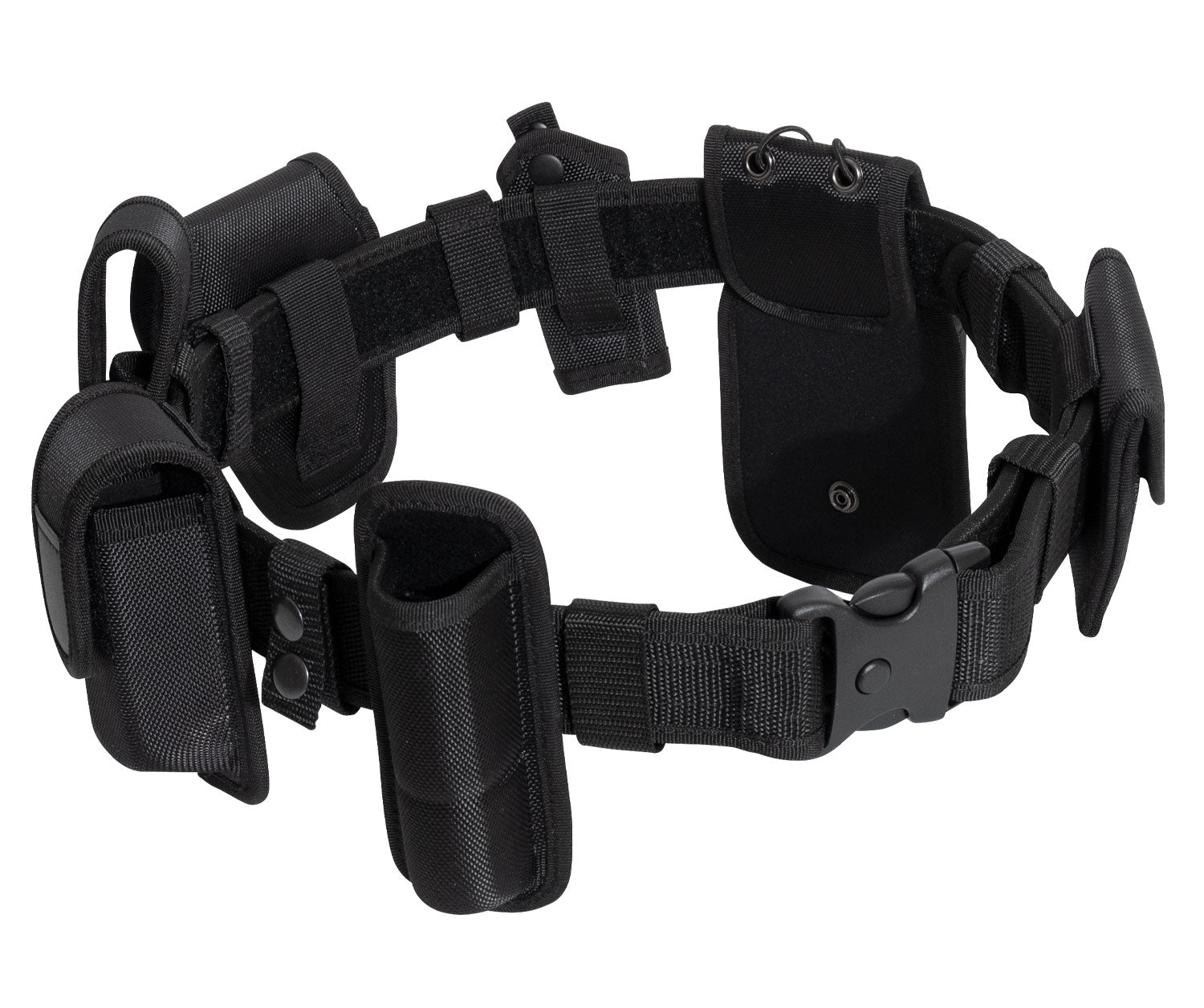 Rothco Deluxe Modular Duty Belt Rig Size 52-56 with Pouches for Law Enforcement and Public Safety