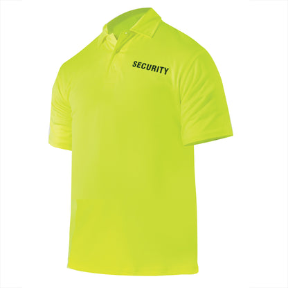 Rothco Moisture Wicking Security Polo Shirt Safety Green Size 3XL