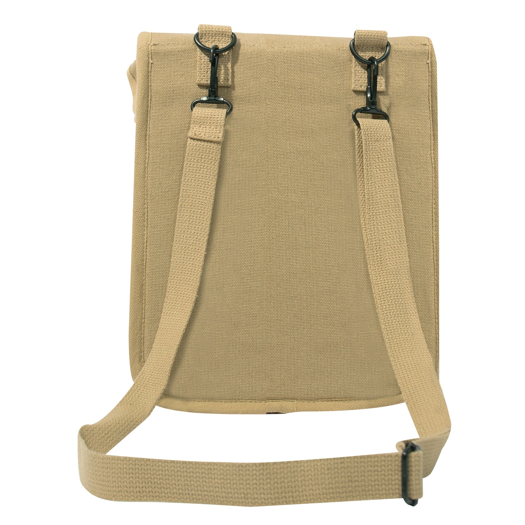 Rothco Canvas Map Case Shoulder Bag Khaki - Durable Outdoor Carryall
