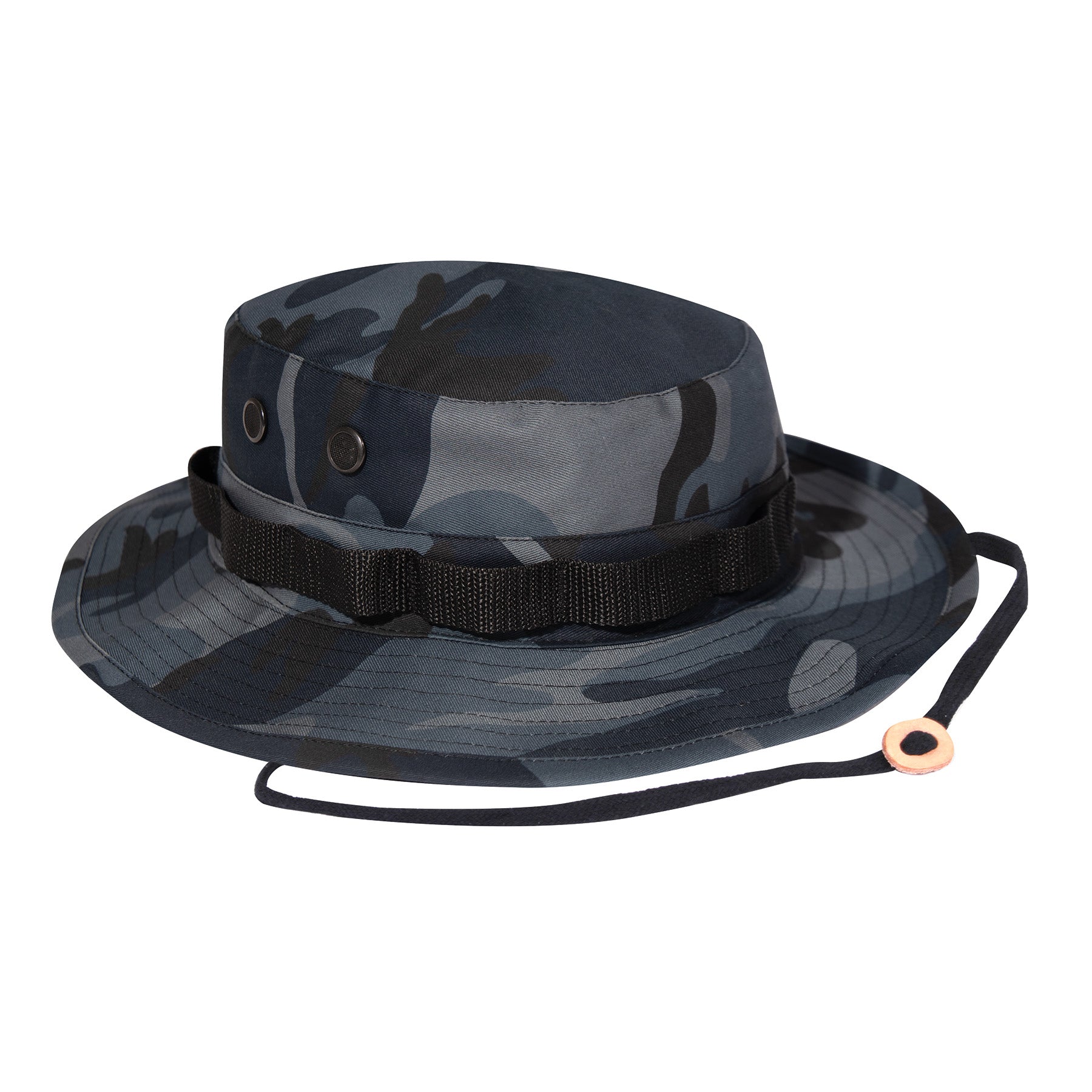 Rothco Camo Boonie Hat Midnight Blue Camo, Size 7 1/4 – Tactical Military Sun Hat with Wide Brim and Ventilation