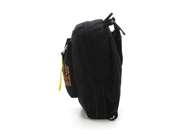 Rothco Vintage Canvas Flight Bag in Black – Durable 19.5x15x4.5-Inch Travel Carrier