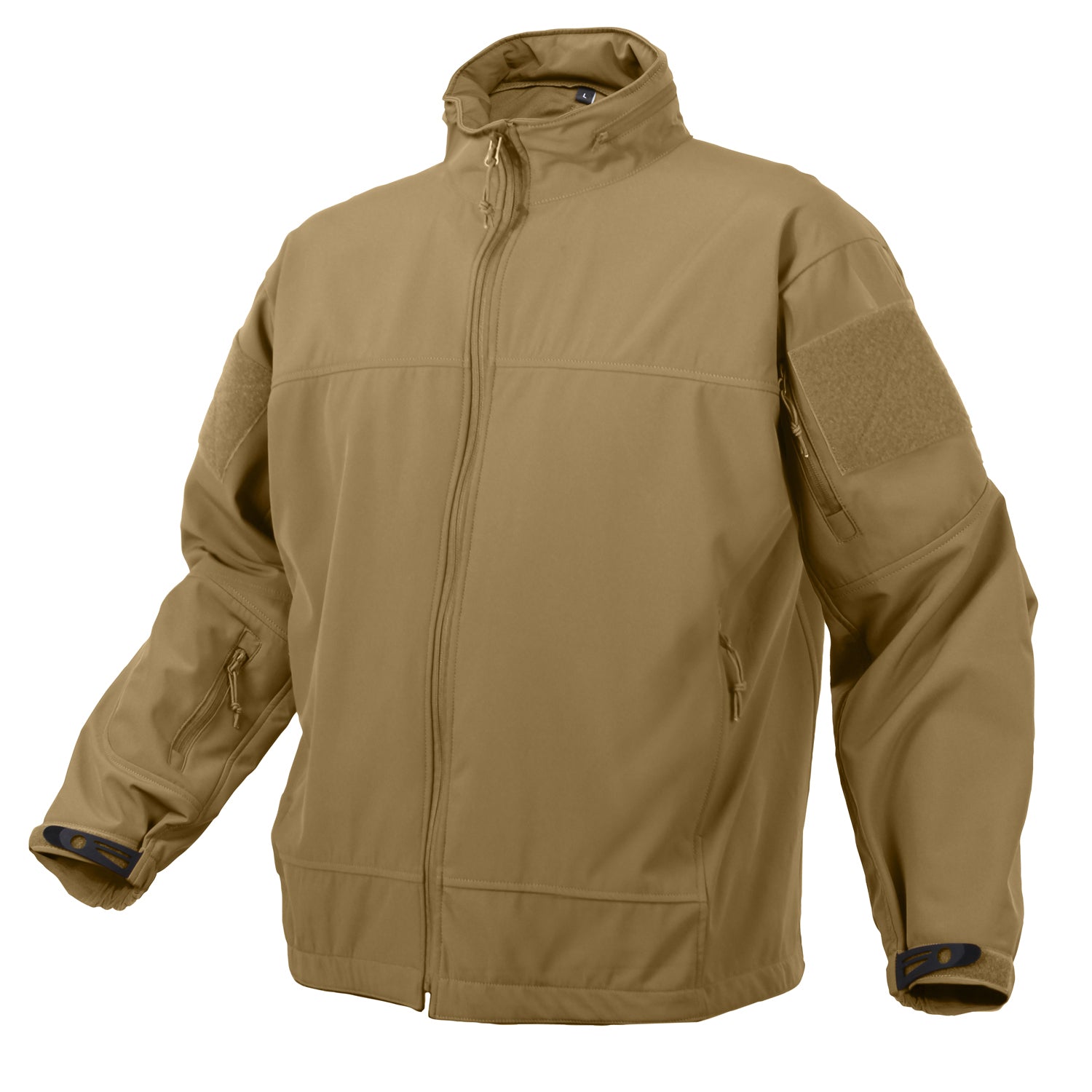 Rothco Covert Ops Lightweight Soft Shell Jacket Coyote Brown Size XL
