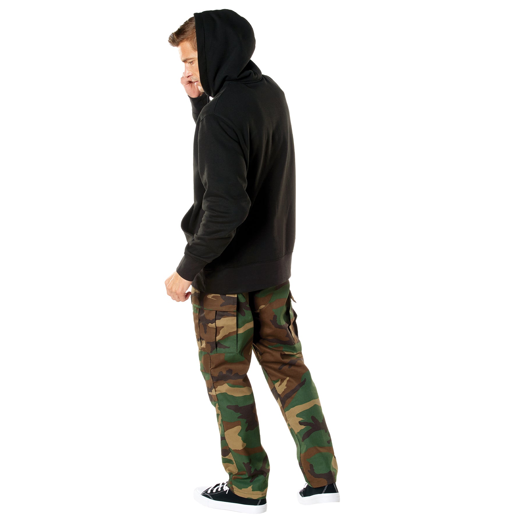 Rothco Every Day Pullover Hooded Sweatshirt Black Size XL – Comfortable and Durable Hoodie for Work and Play