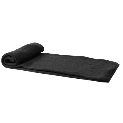 Rothco Military Wool Scarf Black - 100% Wool, Double-Layer Design, 56 Inches Long