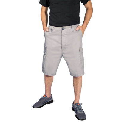 Rothco Tactical BDU Shorts Grey Size 2XL – Durable Cargo Shorts for Military, Outdoor, and Casual Use