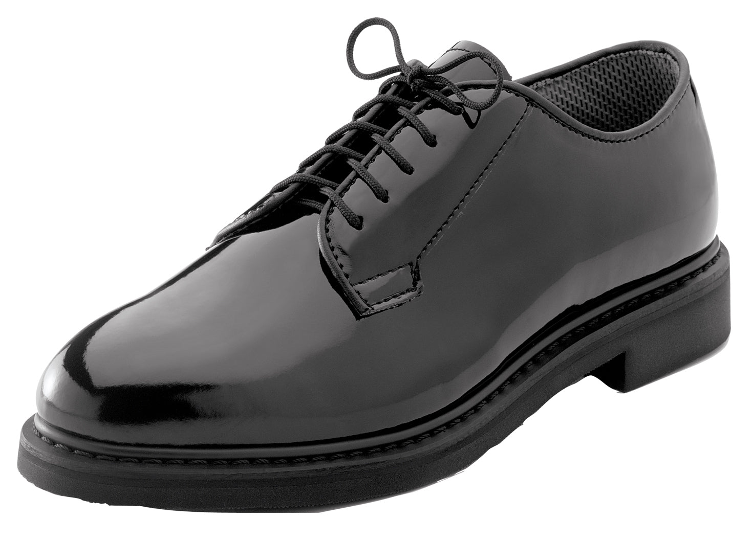 Rothco Uniform Hi-Gloss Oxford Dress Shoes - Size 16, Regular Width