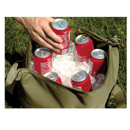 Rothco Convertible Cooler / Tote Bag Olive Drab - Insulated 18-Can Capacity with Adjustable Straps
