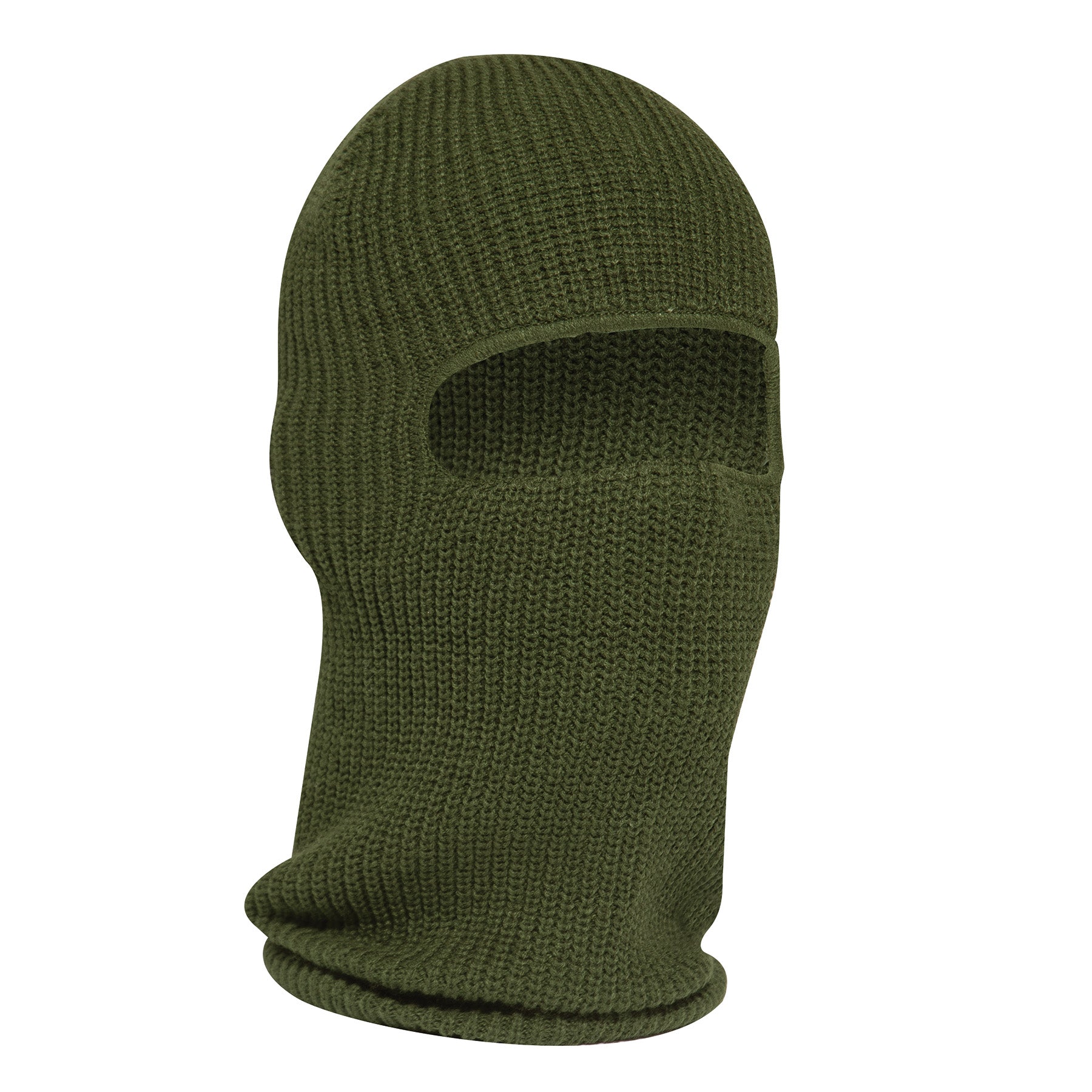 Rothco Fine Knit One Hole Facemask Olive Drab – Cold Weather Face Cover for Outdoor Activities