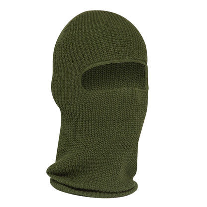 Rothco Fine Knit One Hole Facemask Olive Drab – Cold Weather Face Cover for Outdoor Activities