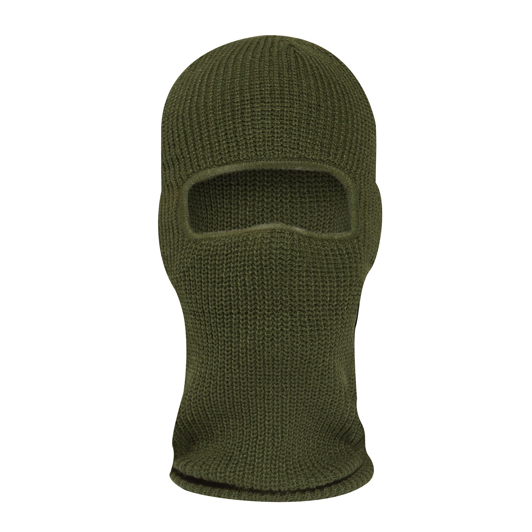 Rothco Fine Knit One Hole Facemask Olive Drab – Cold Weather Face Cover for Outdoor Activities