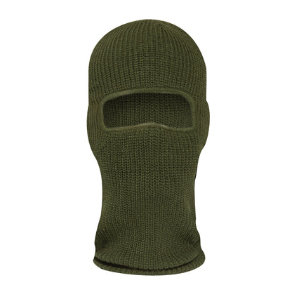 Rothco Fine Knit One Hole Facemask Olive Drab – Cold Weather Face Cover for Outdoor Activities