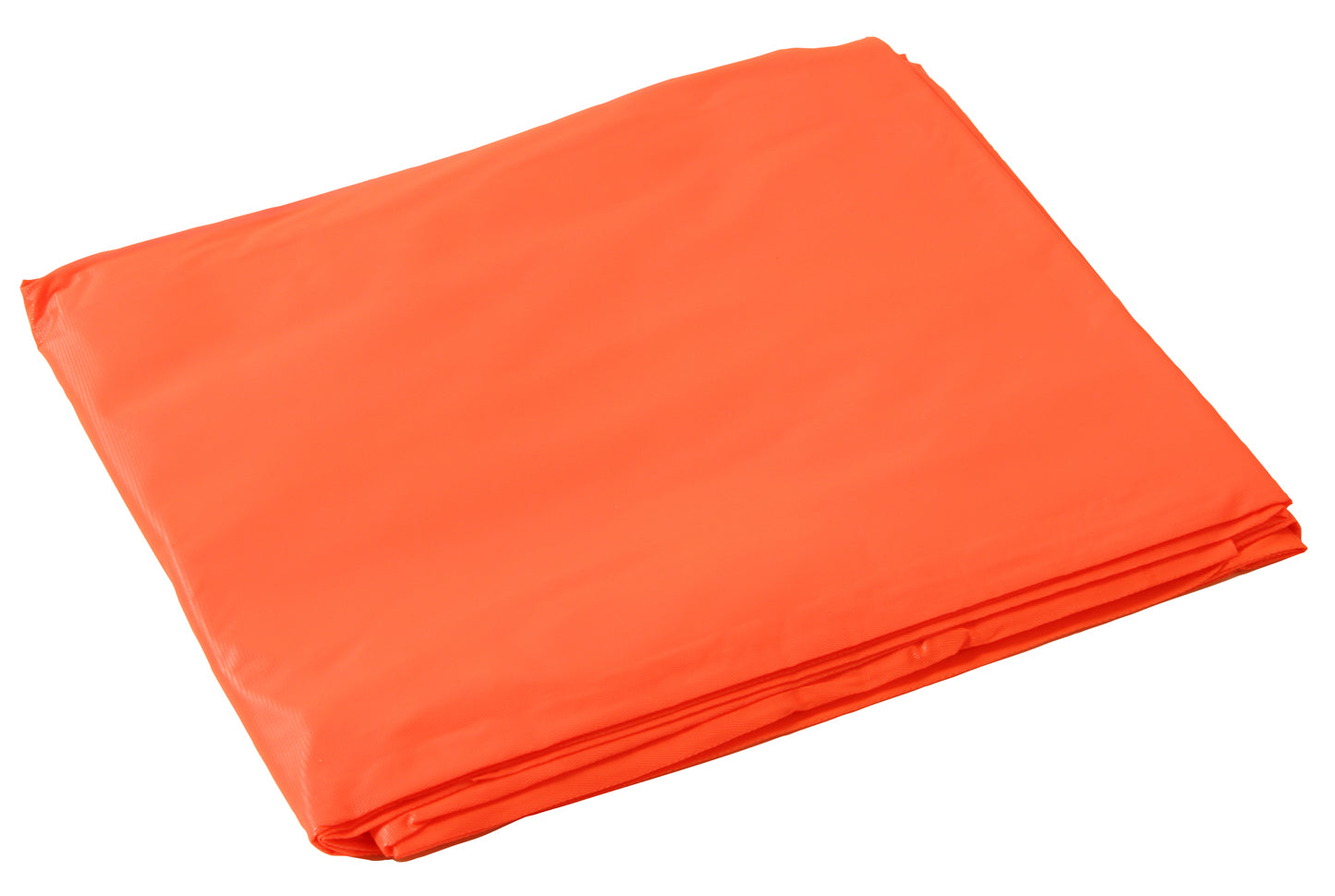 Rothco Orange Vinyl Rain Poncho with Hood - Heavy-Duty Waterproof Emergency Cover