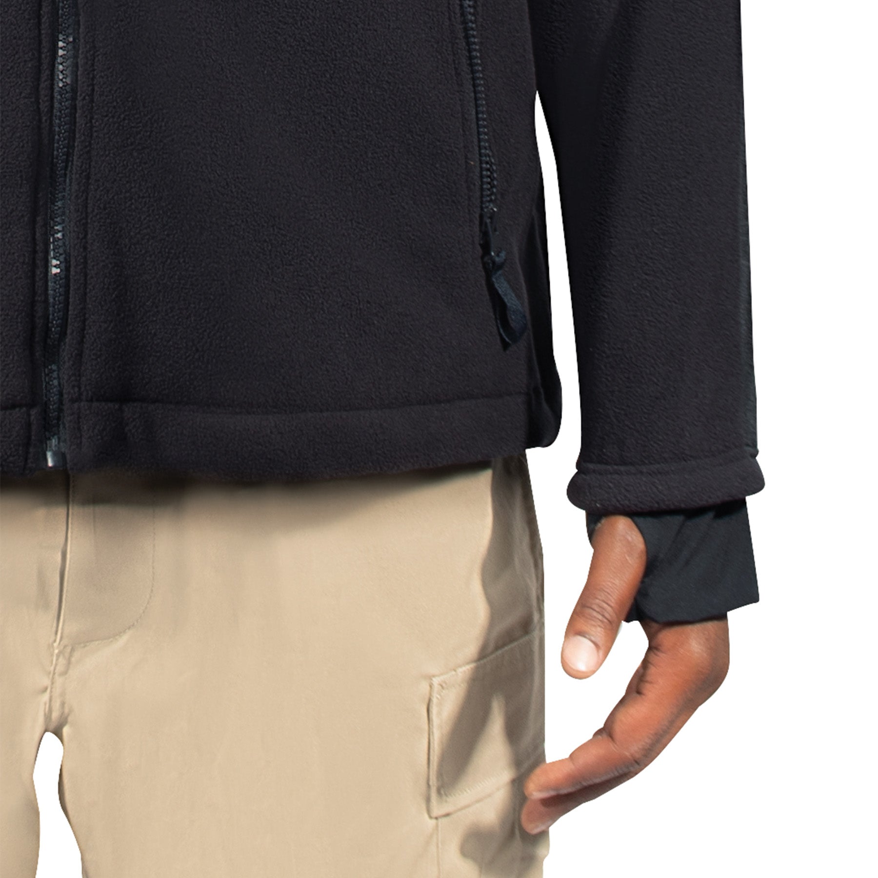 Rothco Spec Ops Tactical Fleece Jacket in Midnight Navy Blue, Size S