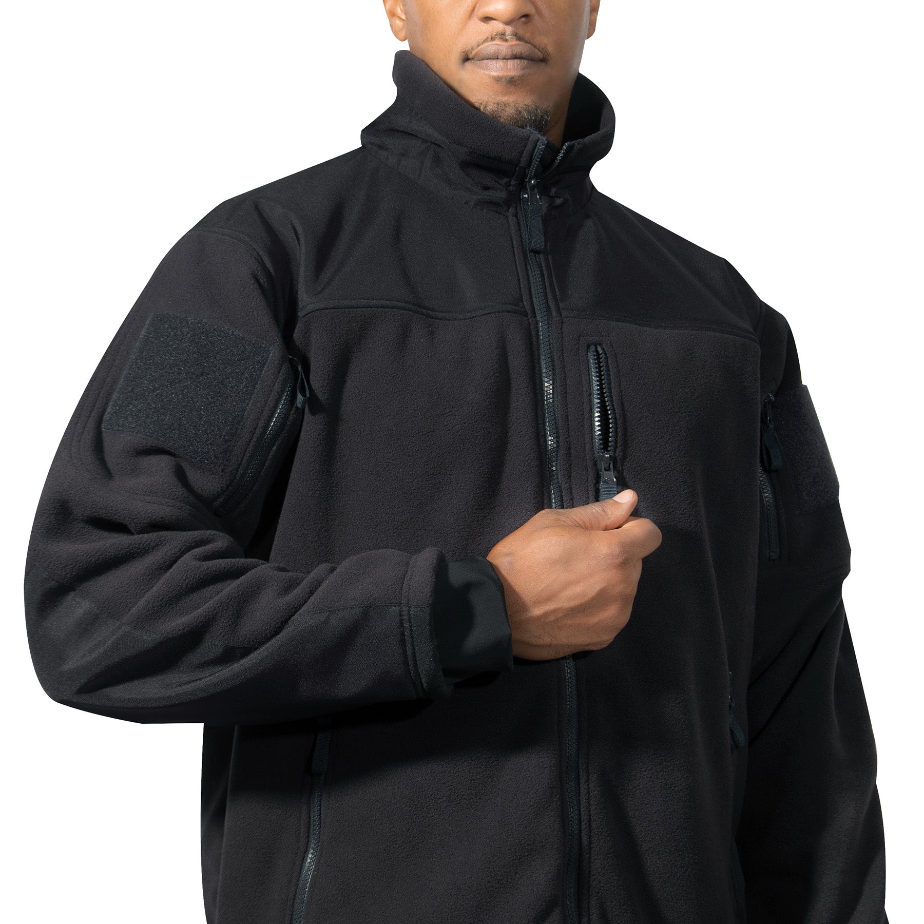 Rothco Spec Ops Tactical Fleece Jacket in Midnight Navy Blue, Size S