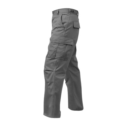 Rothco Relaxed Fit Zipper Fly BDU Pants in Grey Size Large