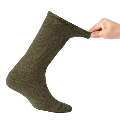 Rothco Wool Blend Mid-Calf Winter Socks Olive Drab Size Large