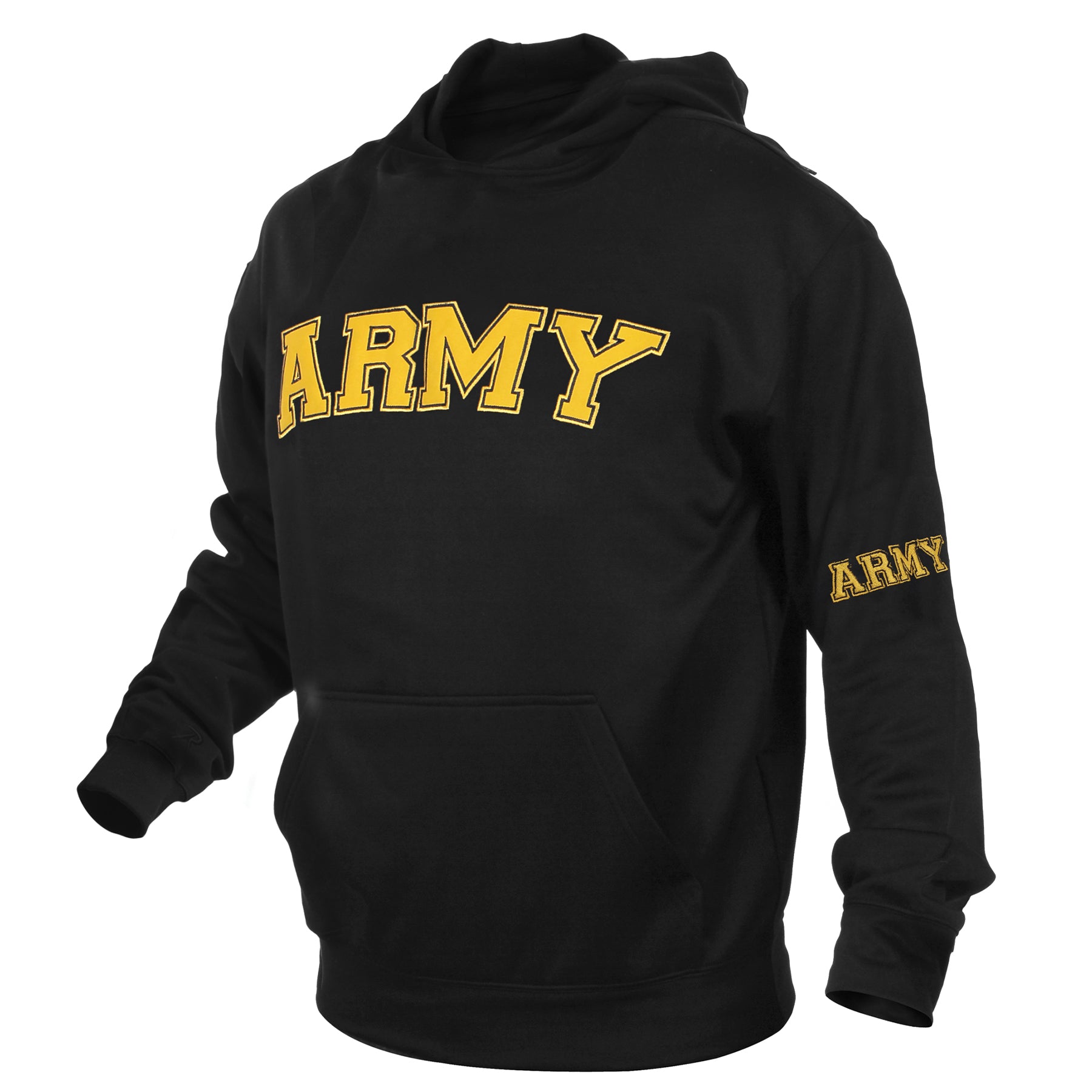 Rothco Army Tactical Pullover Hoodie in Black, Size Large