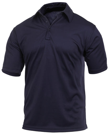 Rothco Tactical Performance Polo Shirt in Midnight Navy Blue, Size M