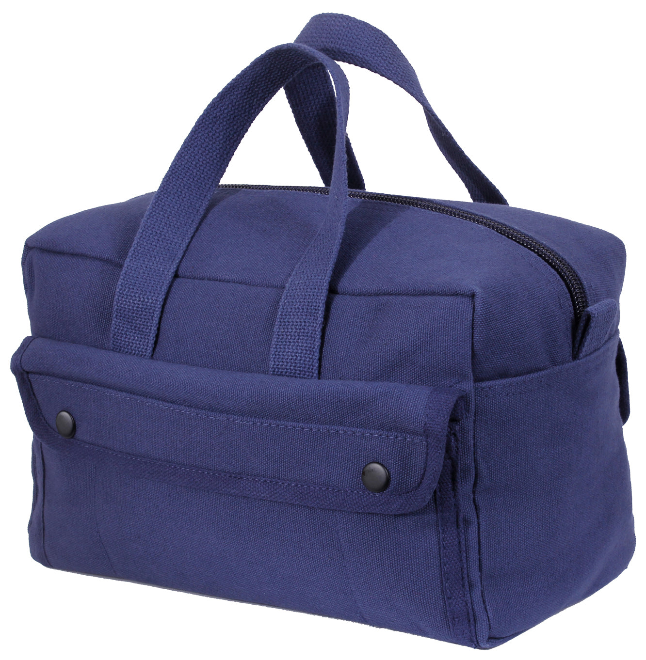 Rothco G.I. Style Mechanic's Tool Bag Navy Blue - Heavy Duty Canvas Work Tote with Multiple Pockets