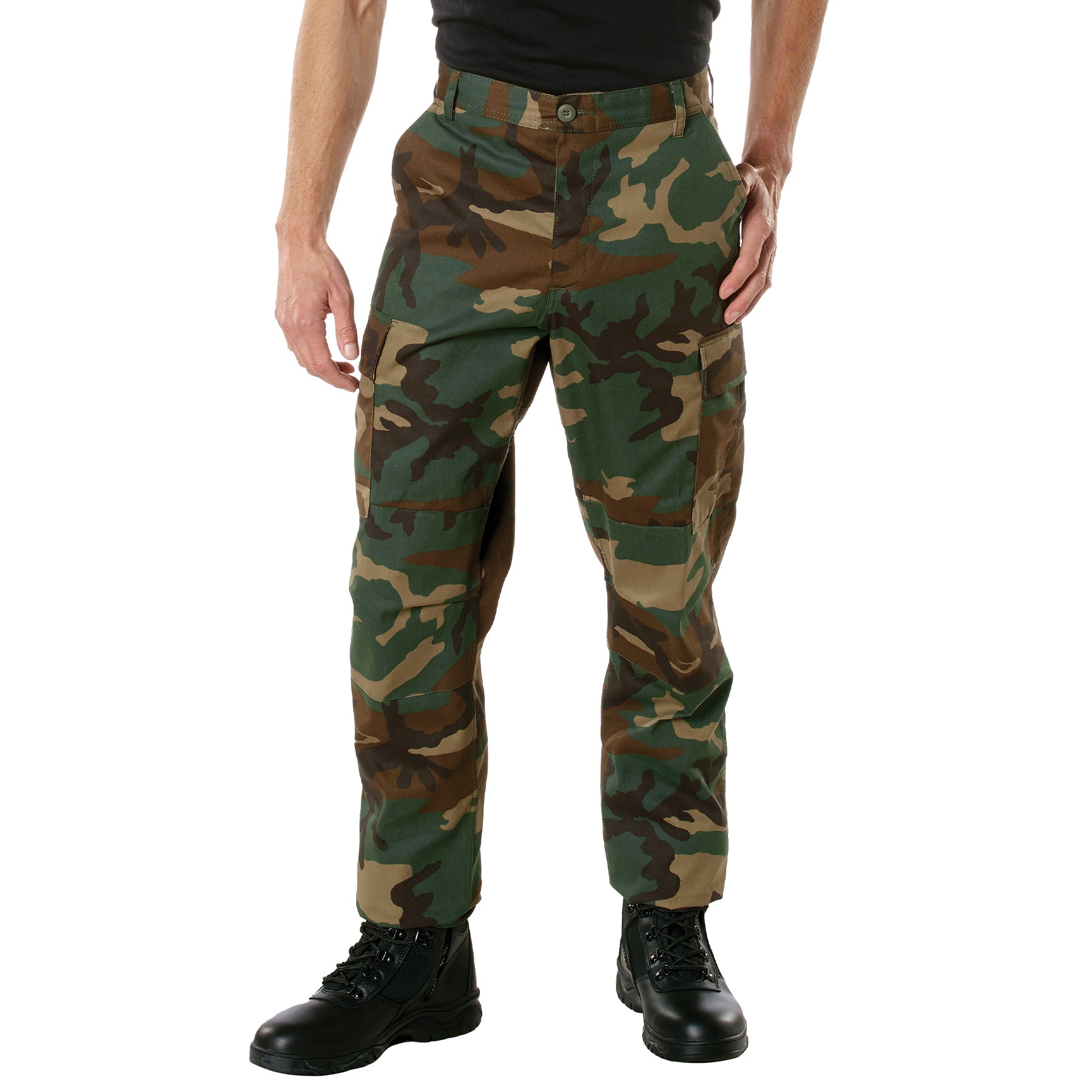 Rothco Camo Tactical BDU Pants Woodland Camo Size 7XL – Durable Military Cargo Pants for Tactical and Outdoor Use