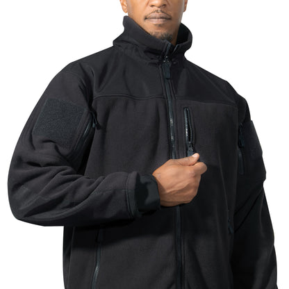 Rothco Spec Ops Tactical Fleece Jacket XL in Midnight Navy Blue