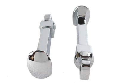 Wyatt Gatling Chrome Railroad Style Footpeg Set Part #5100 by Wyatt Gatling