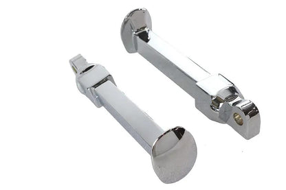 Wyatt Gatling Chrome Railroad Style Footpeg Set Part #5100 by Wyatt Gatling