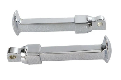 Wyatt Gatling Chrome Railroad Style Footpeg Set Part #5100 by Wyatt Gatling