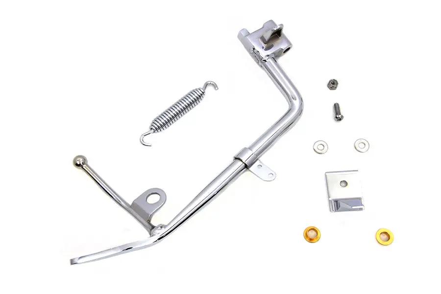 V-Twin Chrome Kickstand Assembly for Harley Davidson FXST (2007-2016) by V-Twin