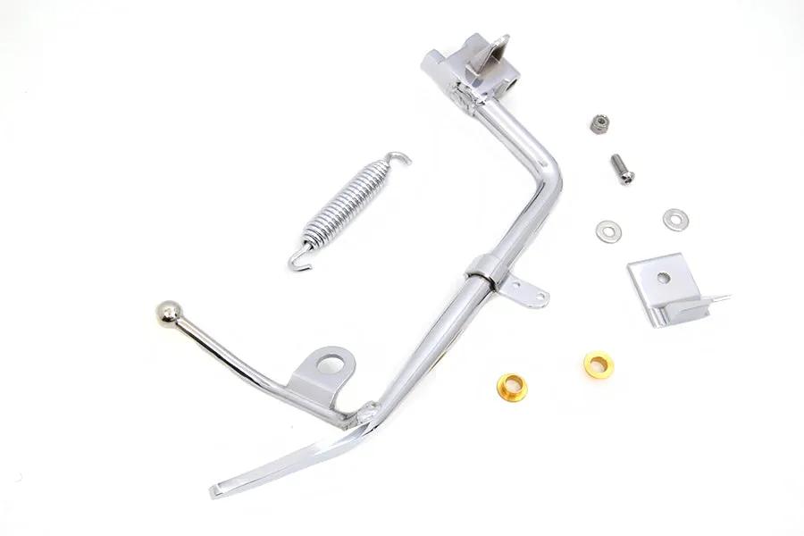 V-Twin Chrome Kickstand Assembly for Harley Davidson FXST (2007-2016) by V-Twin