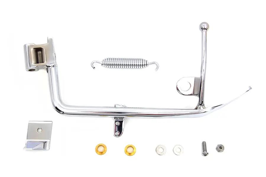 V-Twin Chrome Kickstand Assembly for Harley Davidson FXST (2007-2016) by V-Twin