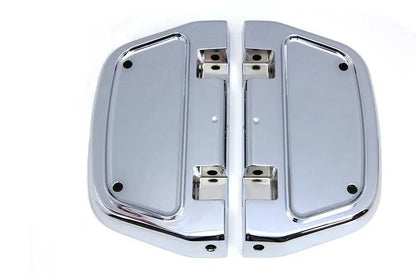 V-Twin Chrome Passenger Footboard Set for Harley Davidson FLT Models by V-Twin
