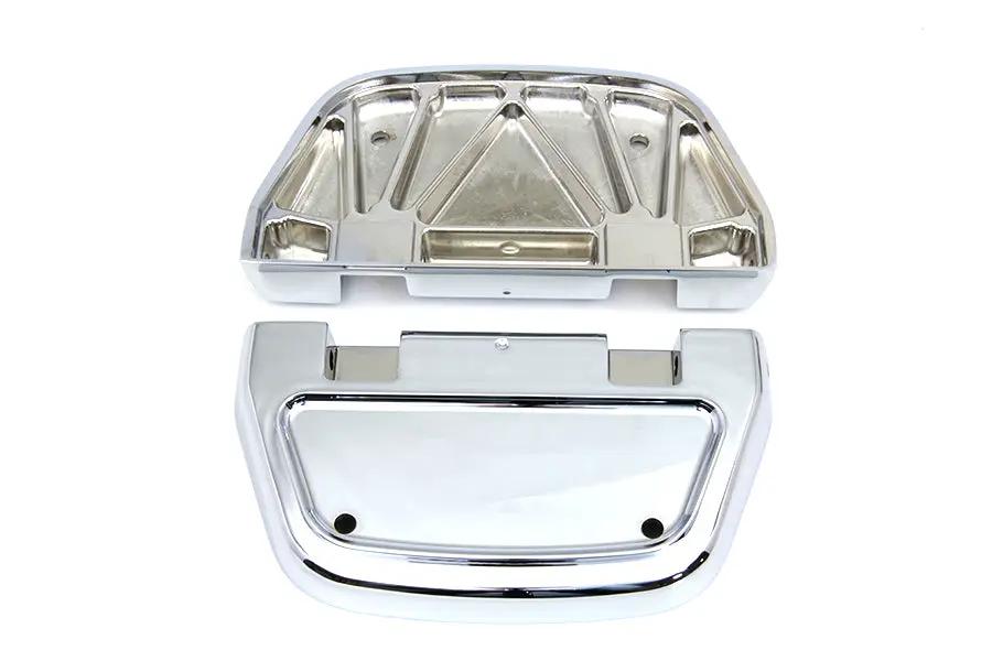 V-Twin Chrome Passenger Footboard Set for Harley Davidson FLT Models by V-Twin