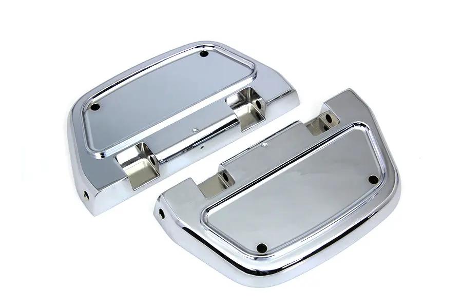 V-Twin Chrome Passenger Footboard Set for Harley Davidson FLT Models by V-Twin