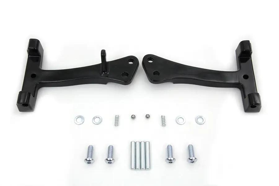 Wyatt Gatling Passenger Footboard Support Kit for Harley Davidson Dyna Models (2006-2015) by Wyatt Gatling
