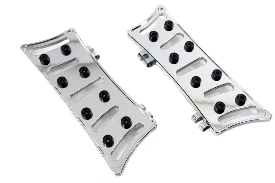 Wyatt Gatling Driver Footboard Set Slasher Style for Harley Davidson FLST Models by Wyatt Gatling