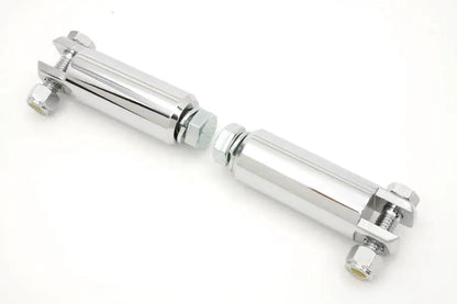 V-Twin Chrome Footpeg Mount Bars – 3.5 Inches Long for Male Mount Pegs with 1/2-Inch-13 Thread by V-Twin