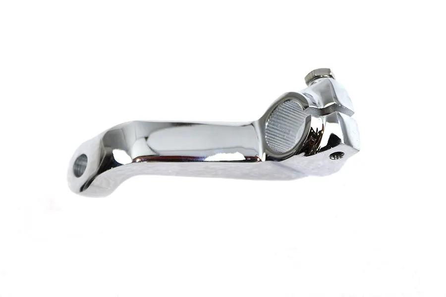 Wyatt Gatling Part 72186 Right Footpeg Support Chrome for Harley Davidson FL 1965-1974 by Wyatt Gatling
