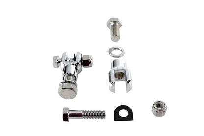 V-Twin Footpeg Mount Yoke Set Chrome Part #70162D by V-Twin