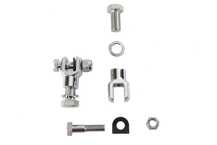 V-Twin Footpeg Mount Yoke Set Chrome Part #70162D by V-Twin