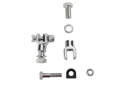 V-Twin Footpeg Mount Yoke Set Chrome Part #70162D by V-Twin