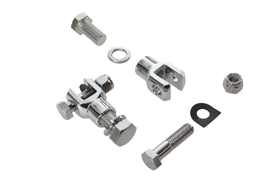V-Twin Footpeg Mount Yoke Set Chrome Part #70162D by V-Twin