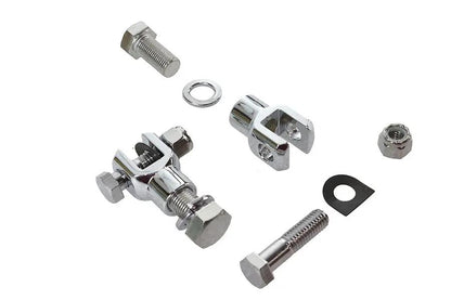 V-Twin Footpeg Mount Yoke Set Chrome Part #70162D by V-Twin