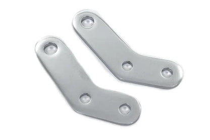 Wyatt Gatling Chrome Elevated Footpeg Mount Bracket Set for Harley FX 1977-1984 by Wyatt Gatling