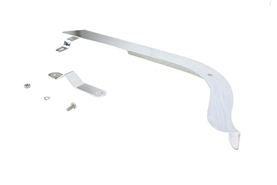 Wyatt Gatling Chrome Left Side Chain Guard for Harley Davidson FX (Part #14016) by Wyatt Gatling