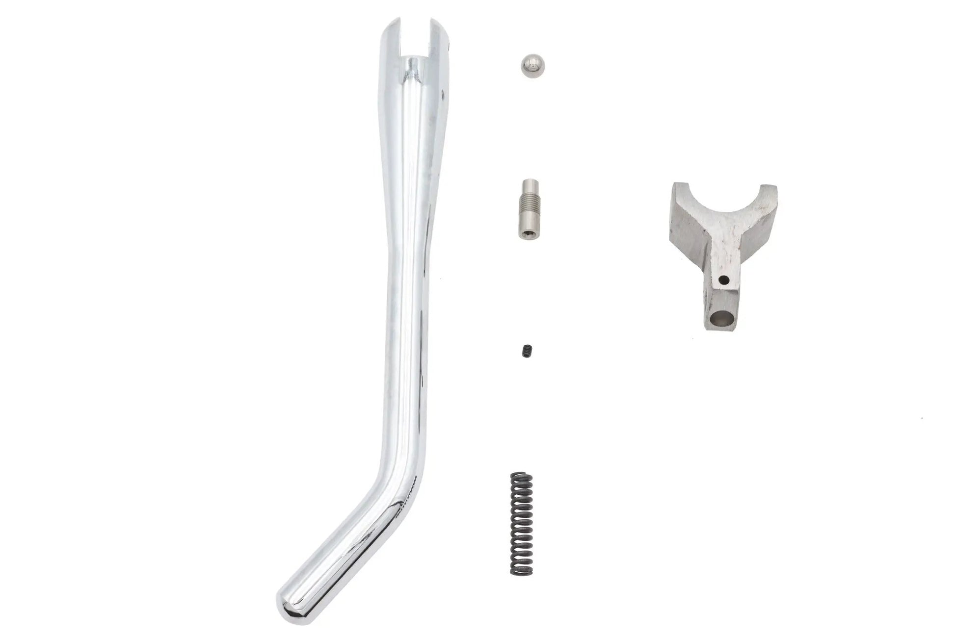 Wyatt Gatling Chrome Weld-On Kickstand Assembly Part 055070 by Wyatt Gatling